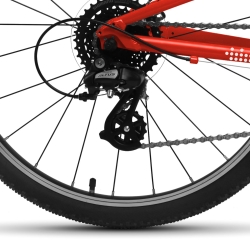 ROWER YUPII 24'' RED WAGA 8,2 KG.